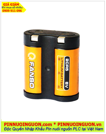 FANSO 2CR5; Pin nuôi nguồn PLC FANSO 2CR5 Lithium 6V chính hãng 